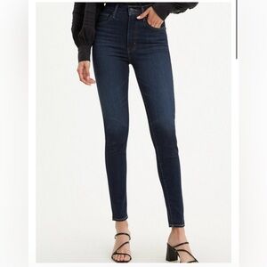 Mile High Super Skinny Jeans dark blue size W28L30